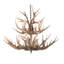 Lustre en bois à 2 niveaux Whitterton Eclectic