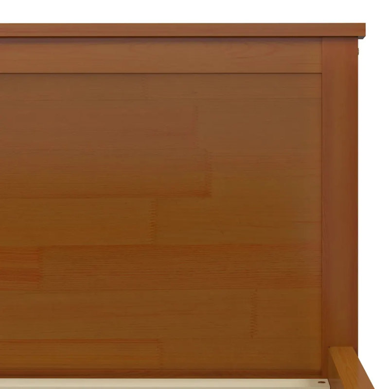 Graci Solid Wood Bed, Super King (180 x 200  cm), honey brown