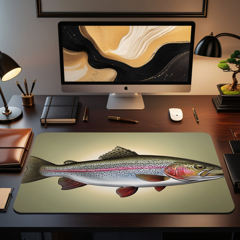 Polyester Desk Pad, 23.6x13.8