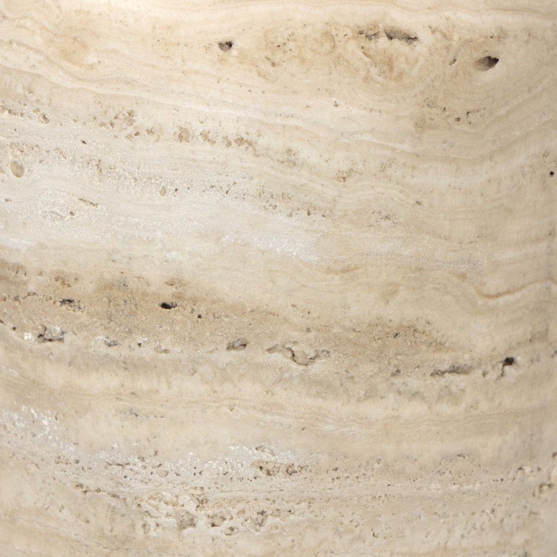 Haylen Vases-Light Travertine