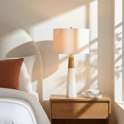Lampe de table Sabeera Maisy-Alabaster