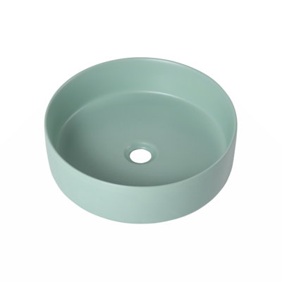 Wenty 15.7'' Ceramic Circular Bathroom Sink