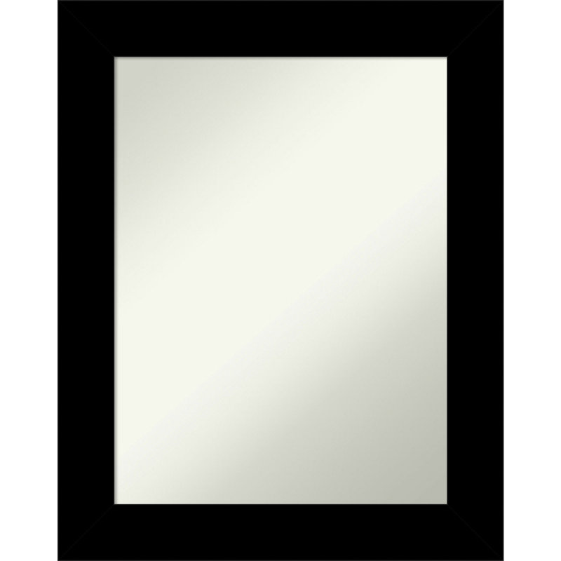 Miroir mural Jion, 29,5 po x 23,5 po, Noir