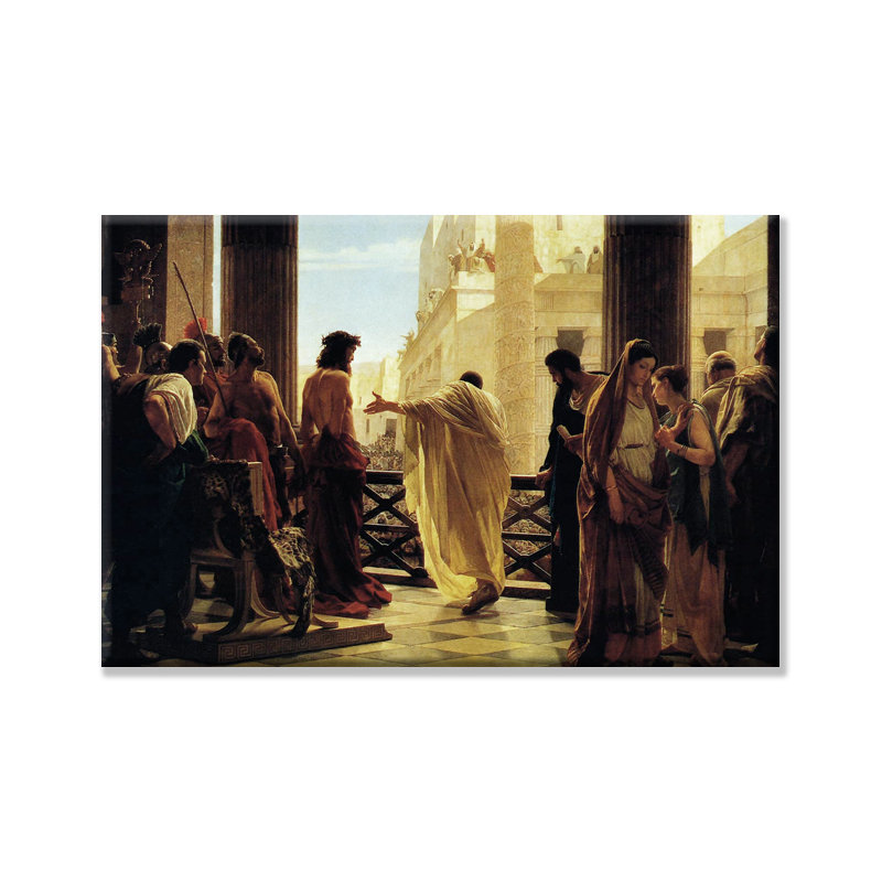 " Ecco Homo " by Antonio Ciseri, 16" H x 24" W