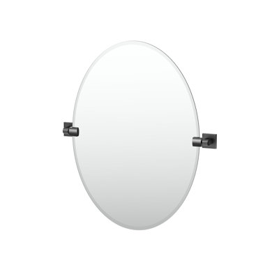 Miroir ovale sans cadre Mode | Miroir de salle de bain mural
