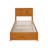 Darlean Solid Wood Trundle Platform Bed with Footboard & Roll Out Trundle-119533552-119533562