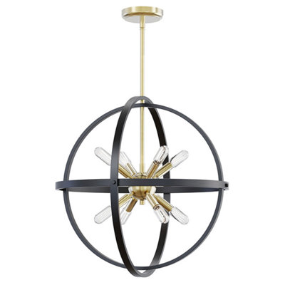 Renfro 8-Light 20.5” Wide Sphere Pendant Chandelier