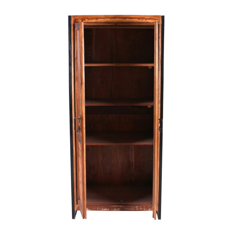 Esha 2 Door Solid Wood Wardrobe