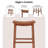 Kelin Counter Stool with Solid Wood Frame-323874100
