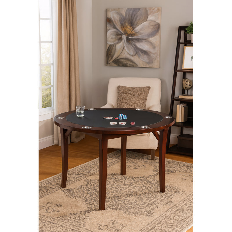 Table de poker pliable 48 "par RAM Game Room, Cappuccino