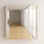 Walker Surface Framed Mirrored Bathroom Cabinets with Mirror and 3-28108070