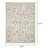 Raashid Washable Floral Indoor Rug-1459925253