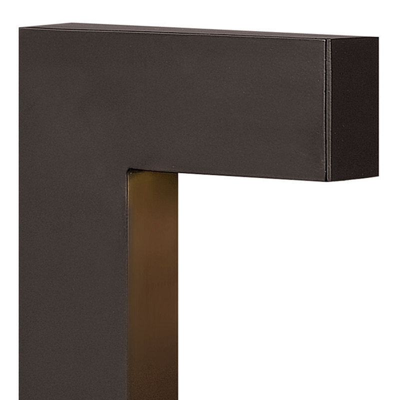 Atlantis Low Voltage Pathway Light, Satin Black