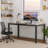 63" Computer Desk, Large Office Desk with Metal Frame, Deep Workstation for Home Office-1877934185