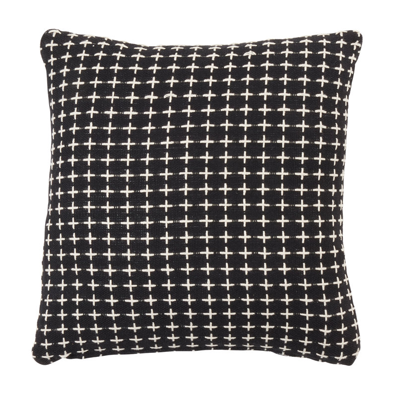 Cotton Throw Pillow, Polyester/Polyfill
