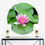 Purple Lotus Lilly Pads Print-23528143