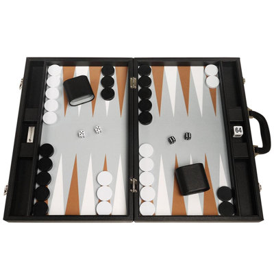 Silverman & Co. 2 Player Wool / Felt Backgammon