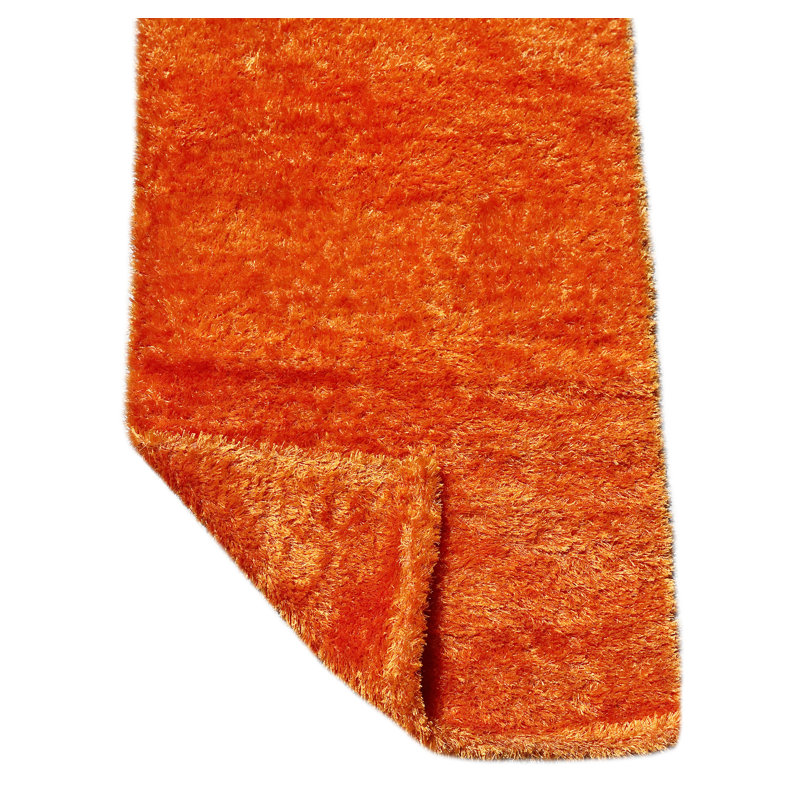 Fanchon Bath Mat, 24" W x 60" L, Orange
