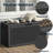 48.06"w 100 Gallon Water Resistant Resin Lockable Deck Box(Black)-123058106