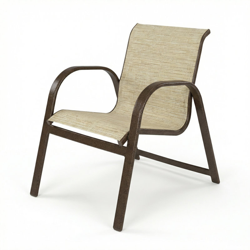 Fauteuil d'extérieur Anna Maria Windward, Tissu naturel / Âge du bronze