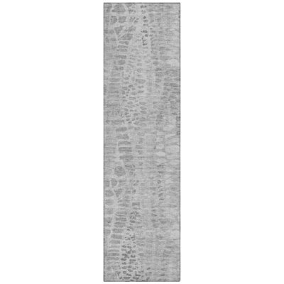 Machine Washable Indoor/Outdoor Jozwiak ACN2382 Circles Rug