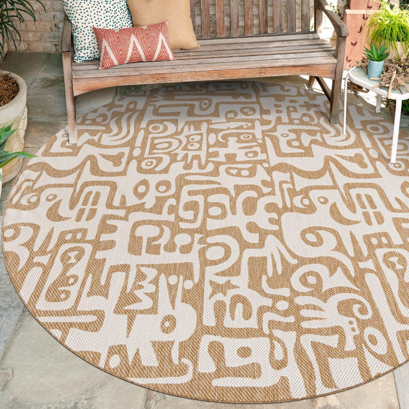 Tapis Lyric Hower, Rond 12 pi