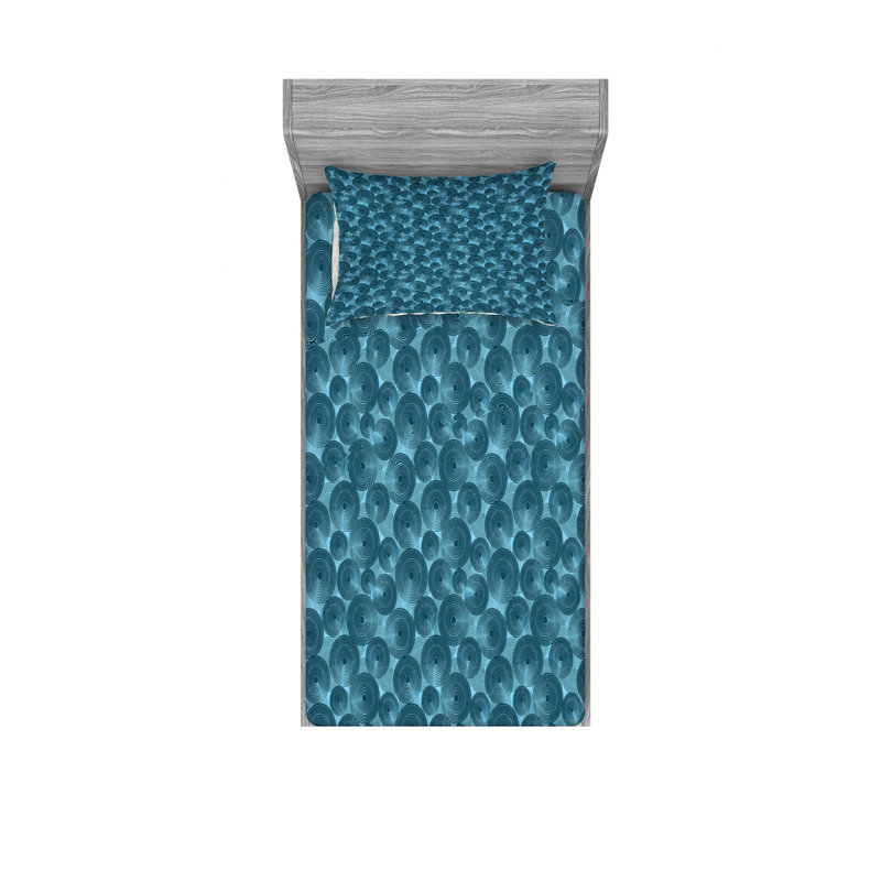 Ensemble de draps imbriqués, Ensemble de draps pour lit simple TG avec drap-hou