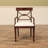 20.5'' H Upholstered Mahogany Armchair-65046053