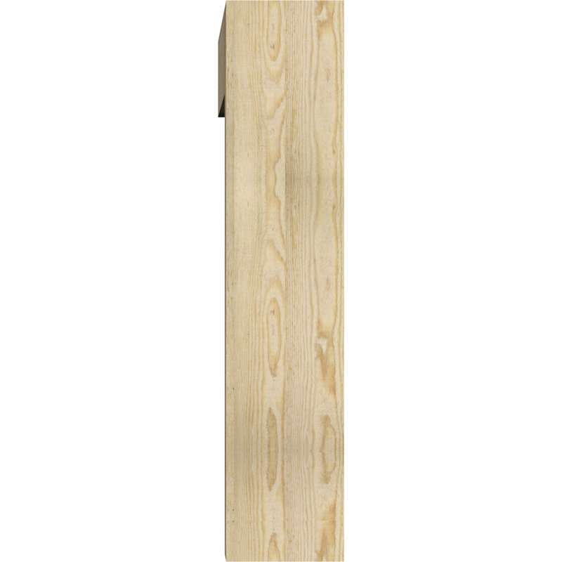 Support Merced Block avec support décalé, 38 x 38, Sapin Douglas de l 8 po (scié brut)