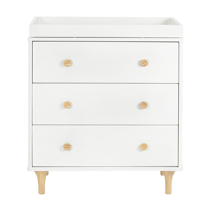 Lolly Convertible Standard Crib Nursery Furniture Set, White