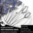 40-Piece Silverware Set Heavy Duty Stainless Steel Flatware Set Service For 8