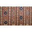 Tapis à tissage plat blanc antique Kilim