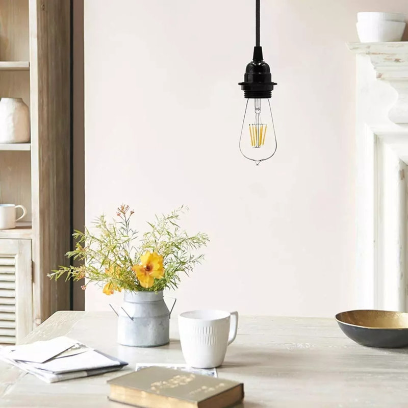 1 - Light Black Simple Pendant
