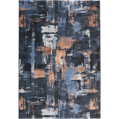 Ayan Rectangle Abstract Area Rug