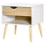 Glostrup 50 cm W Particle Board Bedside Table