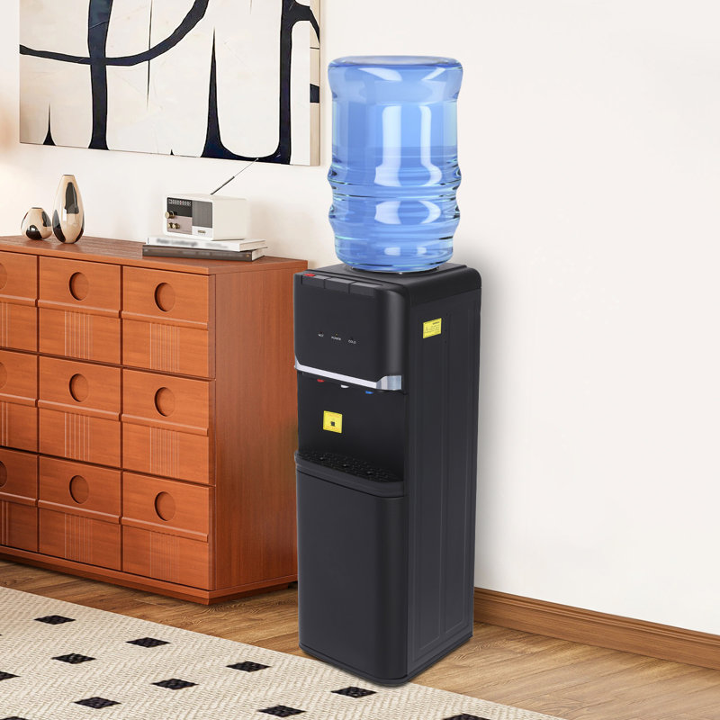 Top Load Hot & Cold & Warm Water Dispenser, Black