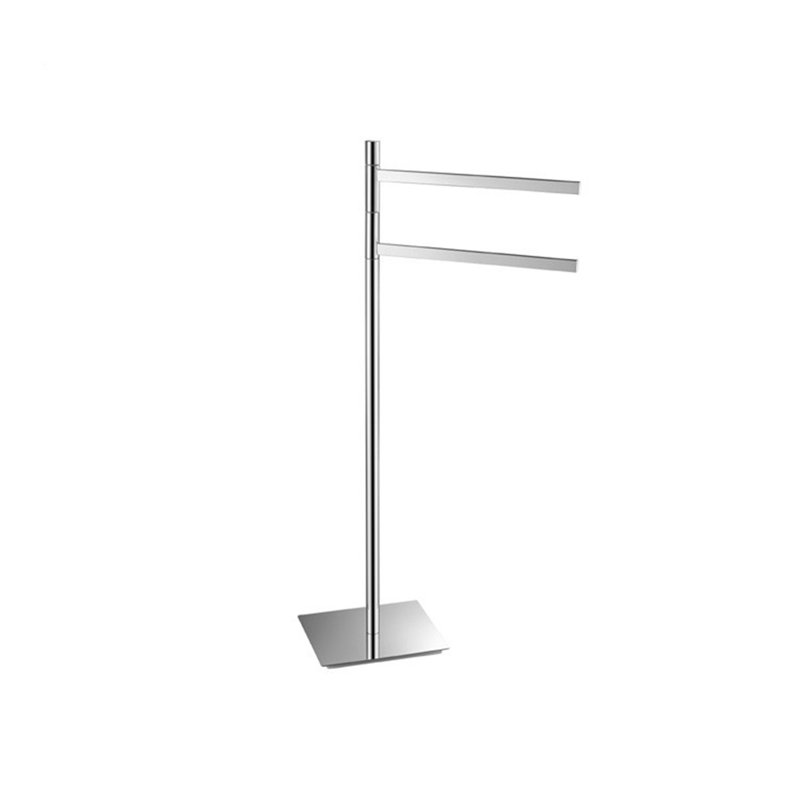 Porte-serviettes sur pied Flara, Chrome