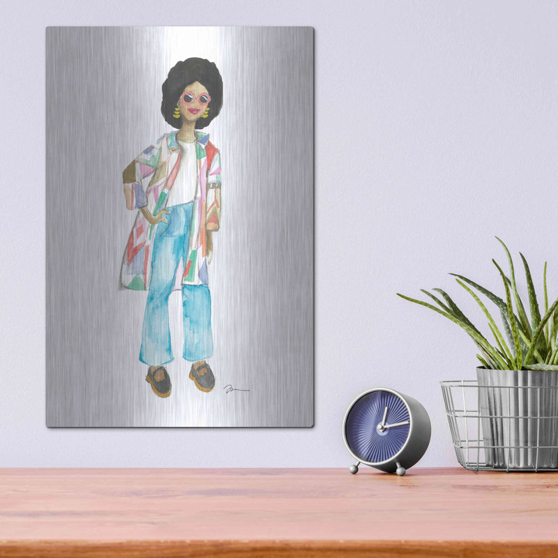 «Manteau de plusieurs couleurs» par Jessica Mingo, H 16 po x l 12 po