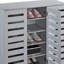 Euston 15 Pair 3 Door Shoe Storage Cabinet Modern-134505238