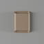 Applique murale moderne 7,8 po pour la chambre à coucher et le porche - intensité variable, imperméable à l'eau, blanc chaud 14 W 3000 K, couleur cappuccino intérieur / extérieur