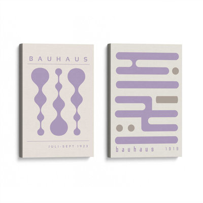 Ensemble de 2 circuits mauves rétro