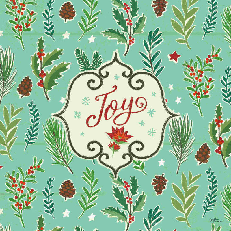 Joyeuses fêtes, H 36 po x l 36 po