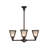 Betterton 4 - Light Dimmable Square / Rectangle Chandelier