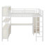 Lit mezzanine fonctionnel en métal avec garde-robe intégré, bureau en L et grandes tablettes de rangement-1693102834