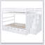 Full Over Full Bunk Bed With Twin Size Trundle And Staircase-249787076