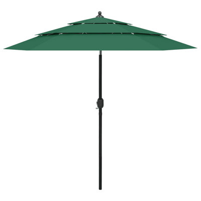 Ohlone 250 cm W X 250 cm D Hexagonal Market Parasol