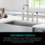 Landolt Kitchen Sink Faucet with Side Spray-77400711