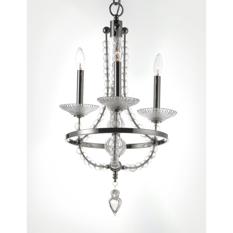 Cavallo 3 - Light Dimmable Empire Chandelier