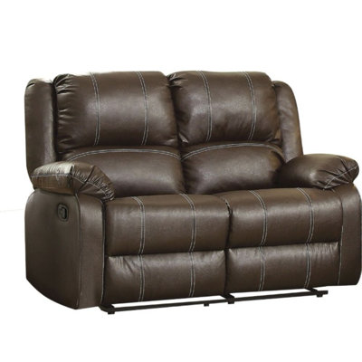 60'' Faux Leather Loveseat