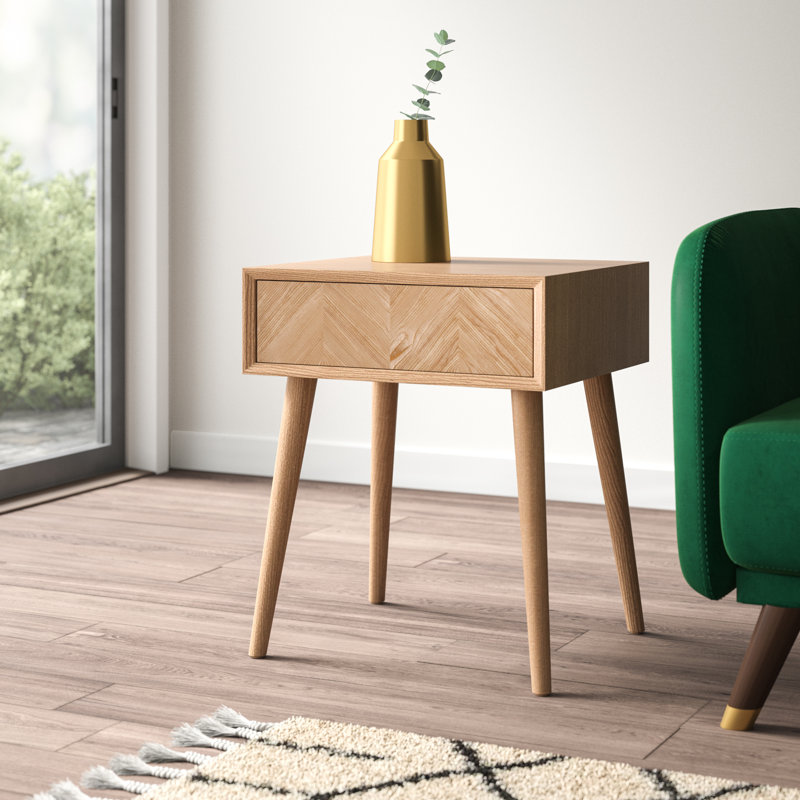Chrisley Solid Wood End Table